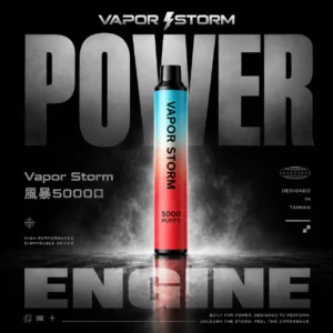 VAPOR STORM 5000口電子煙 ｜ 派對娛樂暢享無間斷 ｜ 低負擔感設計讓體驗更加持久舒適
