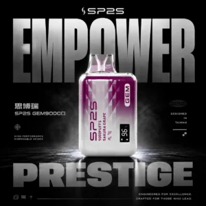 SP2S GEM 9000 電子煙主機 ｜ 數位生活場景精準掌握 ｜ 全彩螢幕直覺互動帶來細膩霧感與溫潤喉韻的層次堆疊