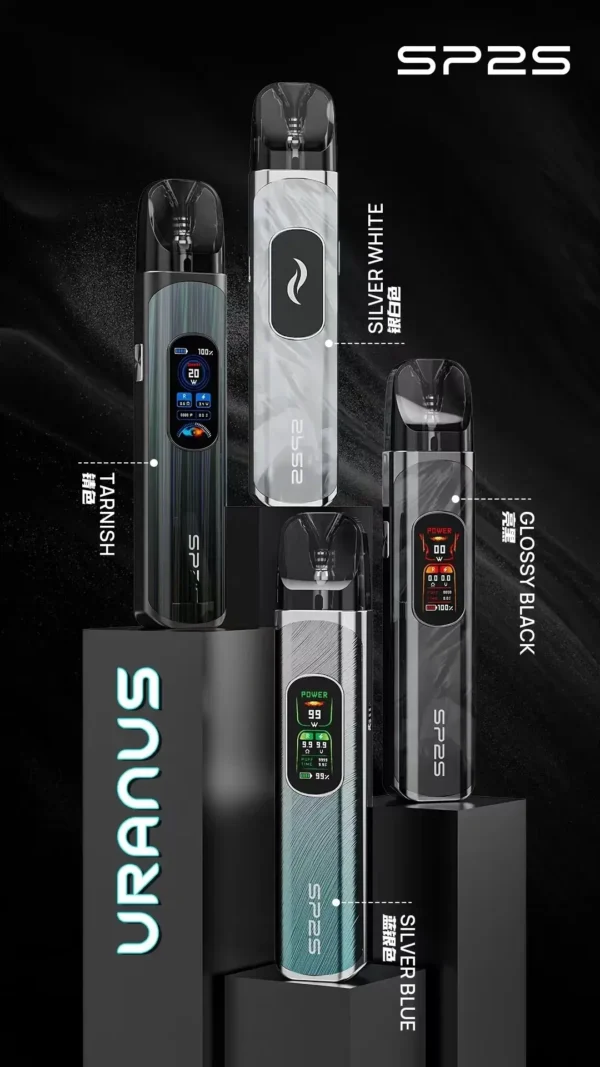 SP2S Uranus 天王星電子煙主機 ｜ 戶外露營放鬆漫遊 ｜ 精密注油結構構築綿密細膩煙霧與鮮明擊喉層次